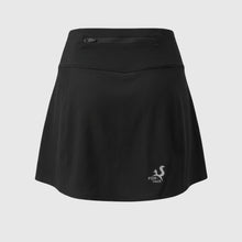 Load image into Gallery viewer, Lightweight running skirt with inner shorts and pockets - BLACK FOX