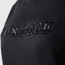 Ielādēt video galerijas pārlūkā, Black unisex hoodie - FOX-PACE