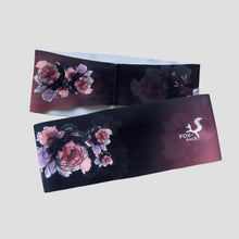 Ielādēt video galerijas pārlūkā, Plata galvas lente ar apdruku - PEONIES