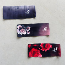 Ielādēt video galerijas pārlūkā, Plata galvas lente ar apdruku - RED BLOSSOM