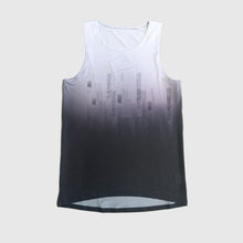 Ielādēt video galerijas pārlūkā, Flat view on men’s running top from dry fit sport material