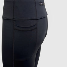 Load image into Gallery viewer, Printed high waist leggings - PEONIES