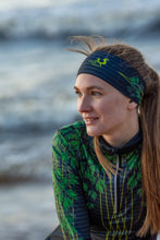 Ielādēt video galerijas pārlūkā, Wide, printed headband - FOXTRAIL - Fox-Pace