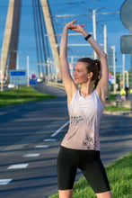 Load image into Gallery viewer, Black high waist mid length shorts with pockets - FITFOX - Fox-Pace