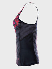 Ielādēt video galerijas pārlūkā, Printed racer-back tank top - HERBARIUM - Fox-Pace