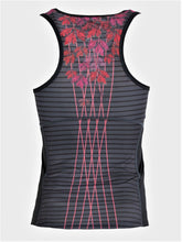 Ielādēt video galerijas pārlūkā, Printed racer-back tank top - HERBARIUM - Fox-Pace