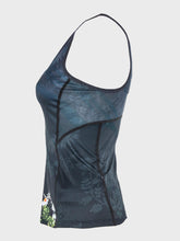 Ielādēt video galerijas pārlūkā, Printed racerback tank top - NIGHTFLOWER - Fox-Pace