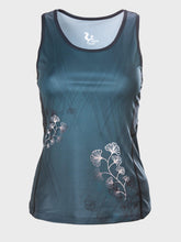 Ielādēt video galerijas pārlūkā, Printed racerback tank top - OCEANSIDE - Fox-Pace