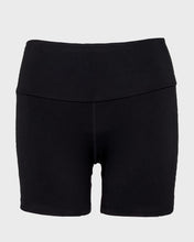 Load image into Gallery viewer, fitted design, wide waistband, gusseted crotch, one zipped and two back pockets, flatlock seams, reflective logo, four-way stretching material, silicone leg-grippers,