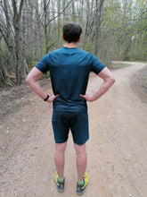 Ielādēt video galerijas pārlūkā, Men's short sleeve running shirt - LONGEVITY - Fox-Pace