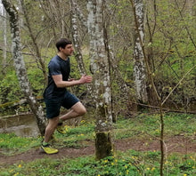 Ielādēt video galerijas pārlūkā, Printed short sleeve running shirt - Mr.FOX - Fox-Pace