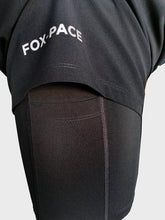 Ielādēt video galerijas pārlūkā, Men's running shorts with inner long shorts and pockets - RESILIENCE - Fox-Pace