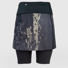 Ielādēt video galerijas pārlūkā, Melni skriešanas svārki ar pagarinātiem apakššortiem un kabatām - CAMO