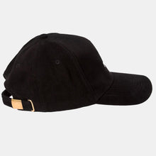 Ielādēt video galerijas pārlūkā, Black unisex baseball cap with Fox-Pace logo embroidery - Fox-Pace