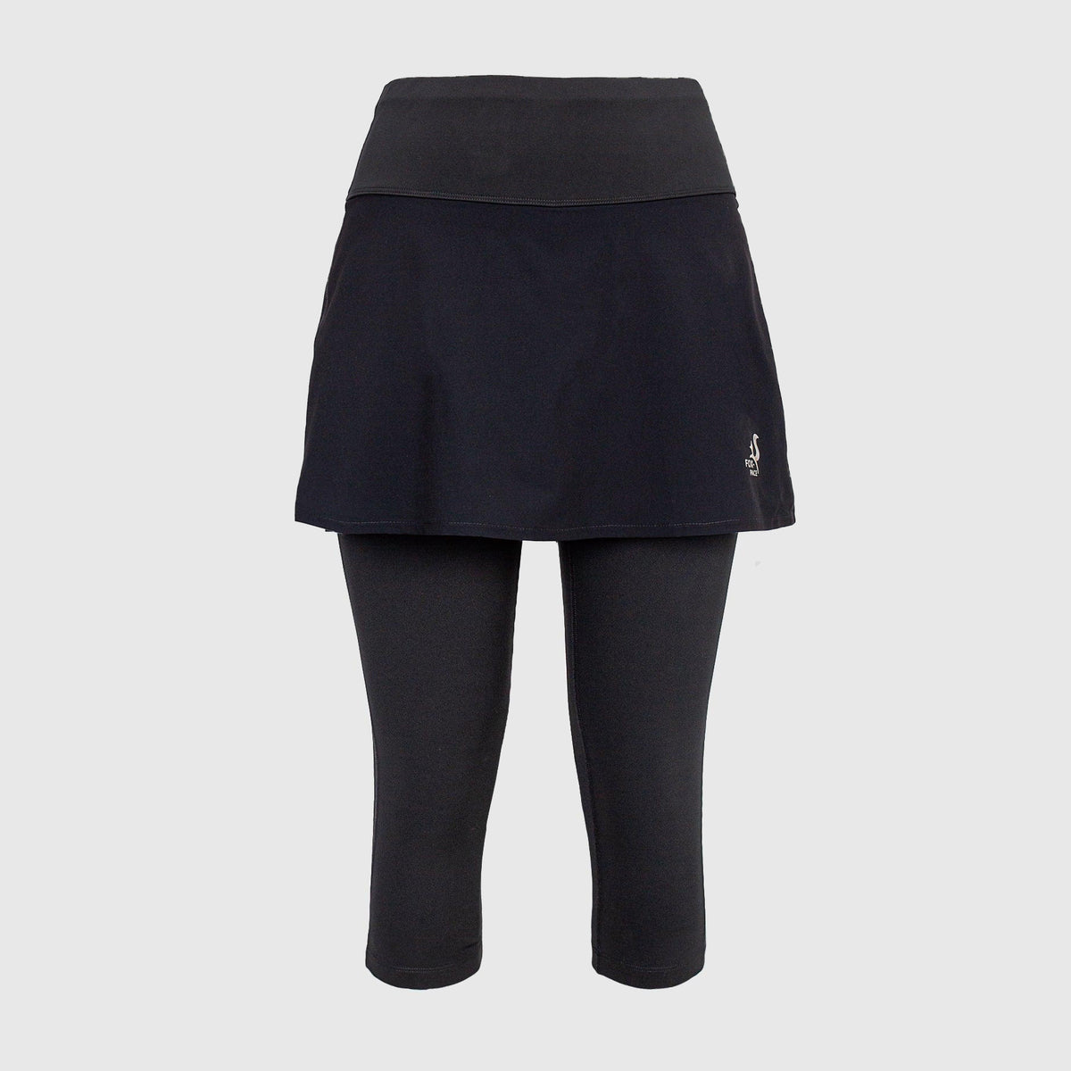 ★Porta★ SHIRRING CAPRI SKIRT PANTS BLACK 24HS027 cs-black_2_grande.jpg?v=1502229930