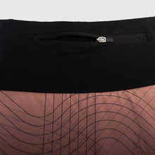 Load image into Gallery viewer, Printed running skirt with inner mid-length shorts and pockets - REED - Fox-Pace