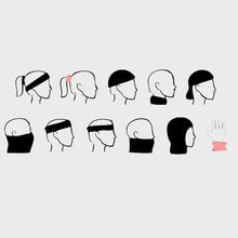 Ielādēt video galerijas pārlūkā, Multifunctional headwear - EVERGREEN - Fox-Pace