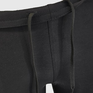 Warm unisex leggings with back pocket - BLACK FOX