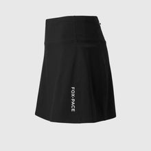 Load image into Gallery viewer, Lightweight running skirt with inner shorts and pockets - BLACK FOX
