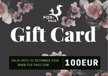 Load image into Gallery viewer, Printable Fox-Pace Gift Card
