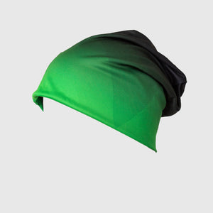 Dubulta trikotāžas cepure - GREEN