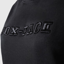 Ielādēt video galerijas pārlūkā, Black unisex hoodie - FOX-PACE
