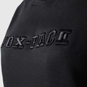 Black unisex hoodie - FOX-PACE