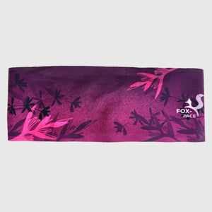 Wide, printed headband - STRELITZIA