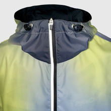 Load image into Gallery viewer, Unisex windbreaker running jacket with hood - SILVER PIXEL
