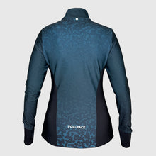 Load image into Gallery viewer, Warm fitted winter long sleeve running top with watch windows and reflectors - DREAMY PIXEL
