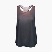 Load image into Gallery viewer, Black tank top with gradient effect on a white background
