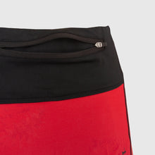 Load image into Gallery viewer, Printed running skirt with inner capri shorts and pockets - CORAL
