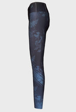 Load image into Gallery viewer, Printed high waist leggings with back pocket - MOONLIGHT - Fox-Pace
