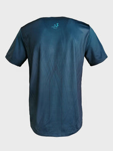 Men's short sleeve running shirt - LONGEVITY - Fox-Pace