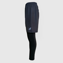 Load image into Gallery viewer, Men&#39;s winter running shorts with extra warm inner leggings and pockets - RESILIENCE - Fox-Pace

