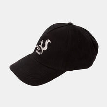 Load image into Gallery viewer, Black unisex baseball cap with Fox-Pace logo embroidery - Fox-Pace
