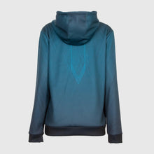 Ielādēt video galerijas pārlūkā, Printed unisex hoodie - OCEAN BLUE - Fox-Pace
