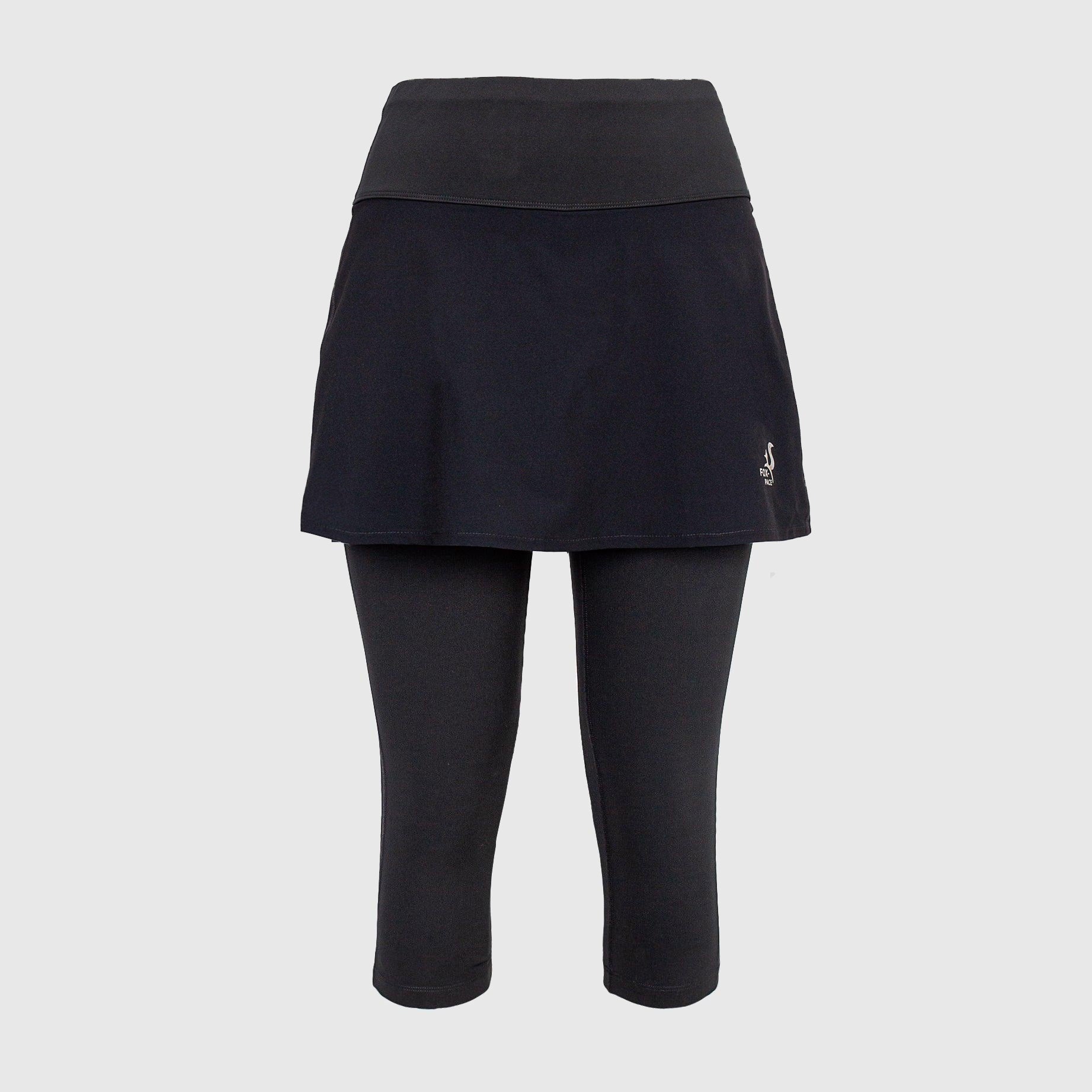 Skirt Sports Lotta Breeze Capri Skirt, Holiday Print/Black, Large