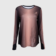 Load image into Gallery viewer, Printed long sleeve running top - REED - Fox-Pace
