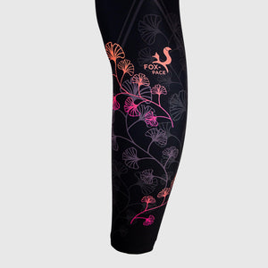 Printed sports leggings - FLOWERS - Fox-Pace