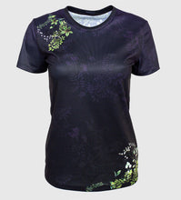 Load image into Gallery viewer, Printed short-sleeve running shirt - MIDNIGHT - Fox-Pace
